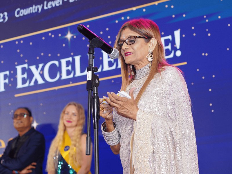 Real estate executives at gala