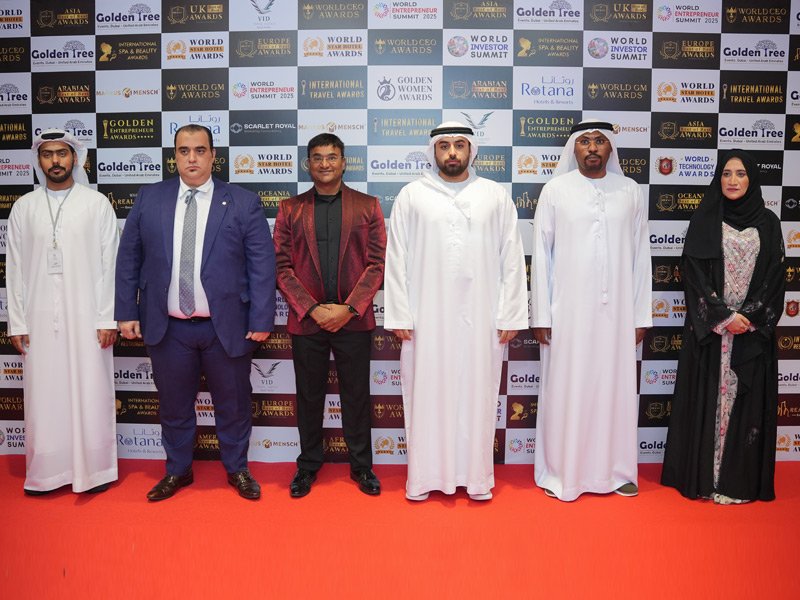 Networking at awards night